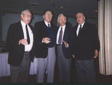 Here are The President's Men', ready to sing for you!