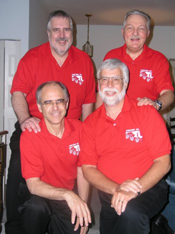 The SilverSounds, waiting to sing for you. 
		Why not book them for your next event?